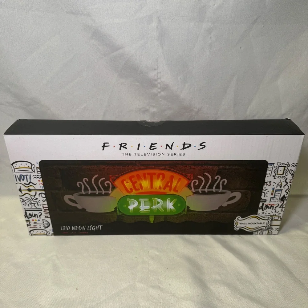 Friends Central Perk LED Neon Light Wall Mountable USB Powered Paladone New